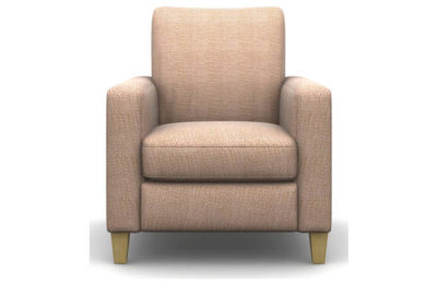 Heart of House Harrison Fabric Chair - Old Rose
